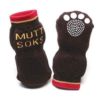 Muttluks Muttsoks Black 4 pk -Large-Dog-Muttluks-PetPhenom