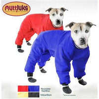 Muttluks Reversible Snowsuit - Size 16 - Red / Navy-Dog-Muttluks-PetPhenom