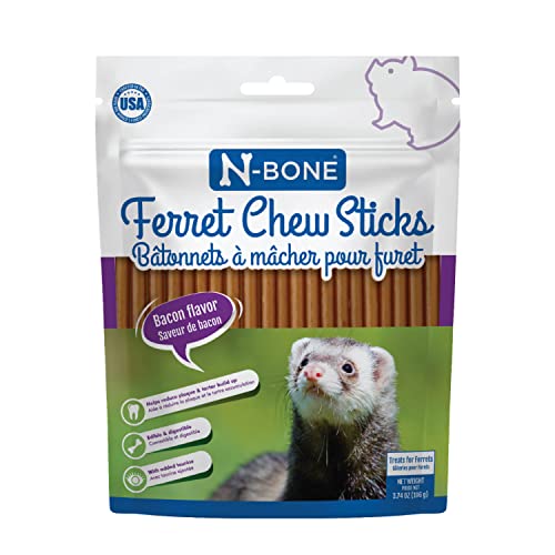 N-Bone Ferret Chew Sticks Bacon Recipe, 3.74 oz-Small Pet-N-Bone-PetPhenom
