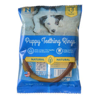 N-Bone Puppy Teething Ring - Chicken Flavor, Puppy Teething Ring - 3.5" Diameter (1 Pack)-Dog-N-Bone-PetPhenom
