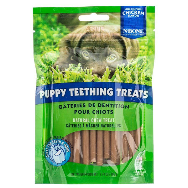 N-Bone Puppy Teething Treats - Chicken Flavor, 3.74 oz-Dog-N-Bone-PetPhenom