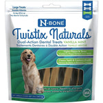 N-Bone Twistix Naturals Vanilla Mint Dental Treats Large-Cat-N-Bone-PetPhenom