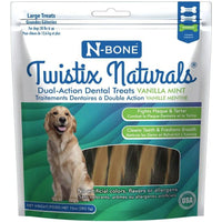 N-Bone Twistix Naturals Vanilla Mint Dental Treats Large-Cat-N-Bone-PetPhenom