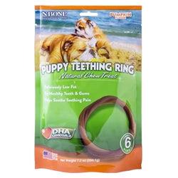 NBONE Dog TEETH RING Pumpkin 6PK-Dog-NBONE-PetPhenom
