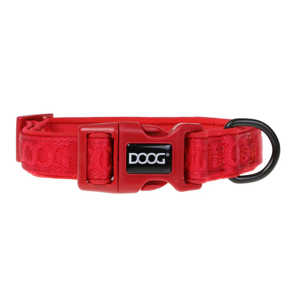 DOOG Neosport Neoprene Dog Collar Small Red-Dog-DOOG-PetPhenom