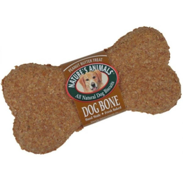 Natures Animals All Natural Dog Bone - Peanut Butter Flavor, 24 Pack-Dog-Natures Animals-PetPhenom