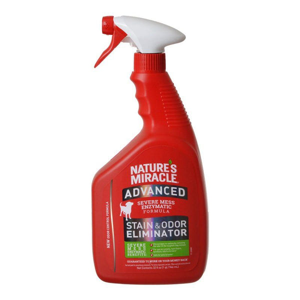 Nature's Miracle Advanced Stain & Odor Remover, 32 oz Pump Spray Bottle-Dog-Natures Miracle-PetPhenom