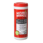 Nature's Miracle Just For Cats Litter Box Wipes, 30 Count - (7" x 8" Wipes)-Cat-Natures Miracle-PetPhenom