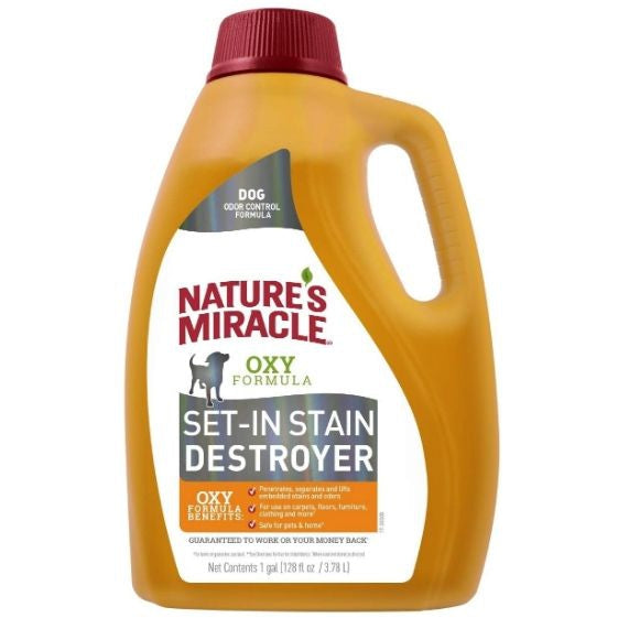 Natures Miracle Just for Cats Orange Oxy Stain and Odor Remover, 1 gallon-Cat-Natures Miracle-PetPhenom