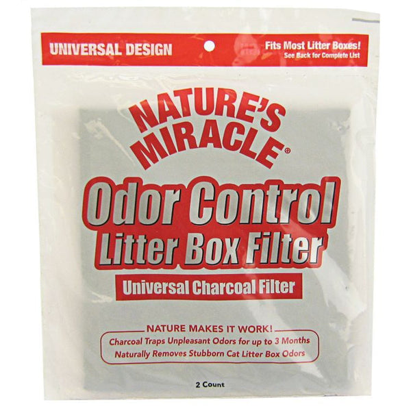 Nature's Miracle Odor Control Litter Box Filter, 2 Pack-Cat-Natures Miracle-PetPhenom