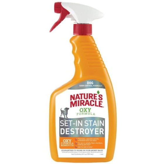 Natures Miracle Orange Oxy Stain & Odor Remover, 24 oz-Dog-Natures Miracle-PetPhenom