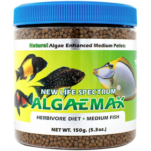 New Life Spectrum Algaemax Medium Sinking Pellets, 150g-Fish-New Life Spectrum-PetPhenom