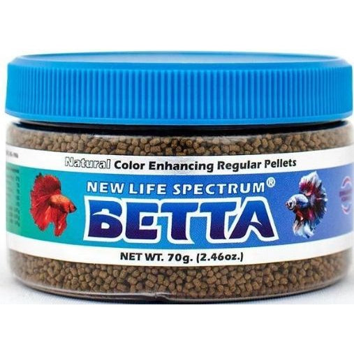 New Life Spectrum Betta Food Regular Floating Pellets, 70 g-Fish-New Life Spectrum-PetPhenom