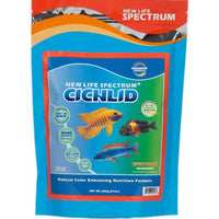 New Life Spectrum Cichlid Food Regular Sinking Pellets, 600 g-Fish-New Life Spectrum-PetPhenom