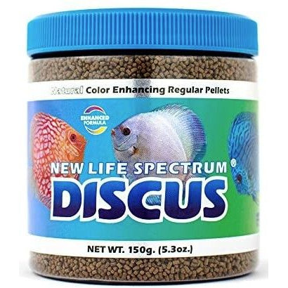 New Life Spectrum Natural Color Enhancing Discus Regular Pellets, 150 g-Fish-New Life Spectrum-PetPhenom