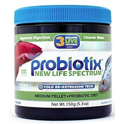 New Life Spectrum Probiotix Probiotic Diet Medium Pellet, 150 g-Fish-New Life Spectrum-PetPhenom