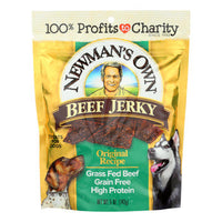 Newman's Own Organic Beef Jerky Original Recipe - Case of 6 - 5 OZ-Dog-Newman's Own Organics-PetPhenom