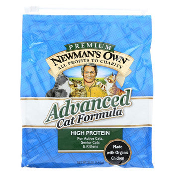 Newman's Own Organics Advanced Cat Formula - Case of 8 - 3 lb.-Cat-Newman's Own Organics-PetPhenom