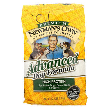 Newman's Own Organics Advanced Dog Formula - Dry - 12.5-Dog-Newman's Own Organics-PetPhenom