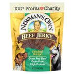 Newman's Own Organics Beef Jerky Treats For Dogs - Original - Case of 12 - 5 oz.-Dog-Newman's Own Organics-PetPhenom