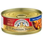 Newman's Own Organics - Cat Fd Beef & Vegetable - Case of 24 - 5.5 OZ-Cat-Newman's Own Organics-PetPhenom