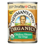 Newman's Own Organics Chicken Grain Free Dinner - Organic - Case of 12 - 12.7 oz.-Dog-Newman's Own Organics-PetPhenom