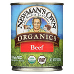 Newman's Own Organics Grain - Free For Dogs - Beef - Case of 12 - 12 oz.-Dog-Newman's Own Organics-PetPhenom