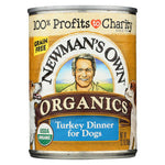 Newman's Own Organics Turkey Grain Free Dinner - Organic - Case of 12 - 12.7 oz.-Dog-Newman's Own Organics-PetPhenom