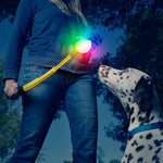 Nite-Ize® Huck 'N Tuck GlowStreak Collapsible Thrower + LED Ball by Nite Ize-Dog-Nite Ize-PetPhenom