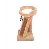North American Kitty Nap and Scratch Pedestal Bed Post, 1 count-Cat-North American Pet Products-PetPhenom