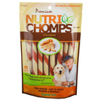 Nutri Chomps Mini Twist Dog Treat Chicken Flavor, 10 count-Dog-Nutri Chomps-PetPhenom