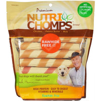 Nutri Chomps Wrapped Twist Dog Treat Assorted Flavors, 12 count-Dog-Nutri Chomps-PetPhenom