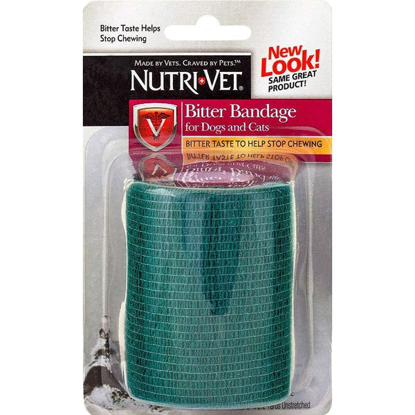 Nutri-Vet 2" Bitter Bandage for Dogs and Cats - Colors Vary, 1 count-Dog-Nutri-Vet-PetPhenom