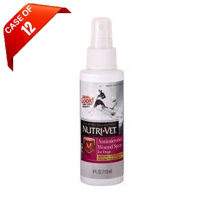 Nutri-Vet Antimicrobial Wound Spray - 4 oz.-Cat-Nutri-Vet-PetPhenom