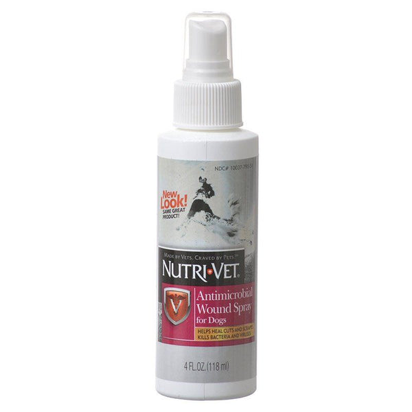 Nutri-Vet Antimicrobial Wound Spray for Dogs, 4 oz-Dog-Nutri-Vet-PetPhenom