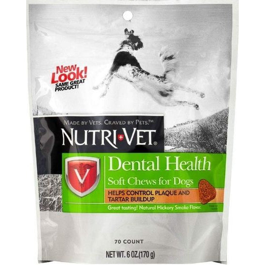 Nutri-Vet Dental Health Soft Chews , 6 oz-Dog-Nutri-Vet-PetPhenom