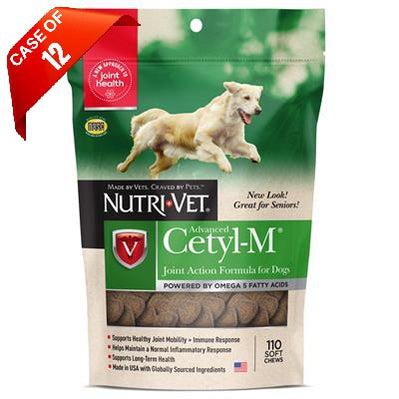 Nutri-Vet Nutri-Vet Cetyl-M Advanced Joint Action Formula Soft Chews, 110 count-Dog-Nutri-Vet-PetPhenom