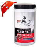 Nutri-Vet Nutri-Vet Hip & Joint Advanced Strength Chewables - 500mg GS, 400mg CS, 50mg MSM, 6mg HA - 300 ct-Dog-Nutri-Vet-PetPhenom