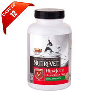 Nutri-Vet Nutri-Vet Hip & Joint Extra Strength Chewables - 500mg GS, 200mg CS, 50mg MSM -120 ct.-Dog-Nutri-Vet-PetPhenom