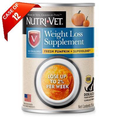 Nutri-Vet Nutri-Vet Weight Loss Supplement - 15 oz-Cat-Nutri-Vet-PetPhenom