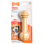 Nylabone Dura Chew Barbell Dog Chew Toy - Peanut Butter Flavor, Medium/Large-Dog-Nylabone-PetPhenom