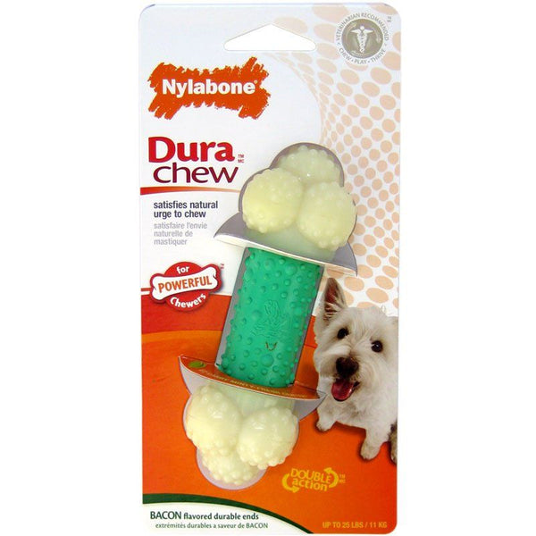 Nylabone Dura Chew Double Action Chew, Regular (1 Pack)-Dog-Nylabone-PetPhenom