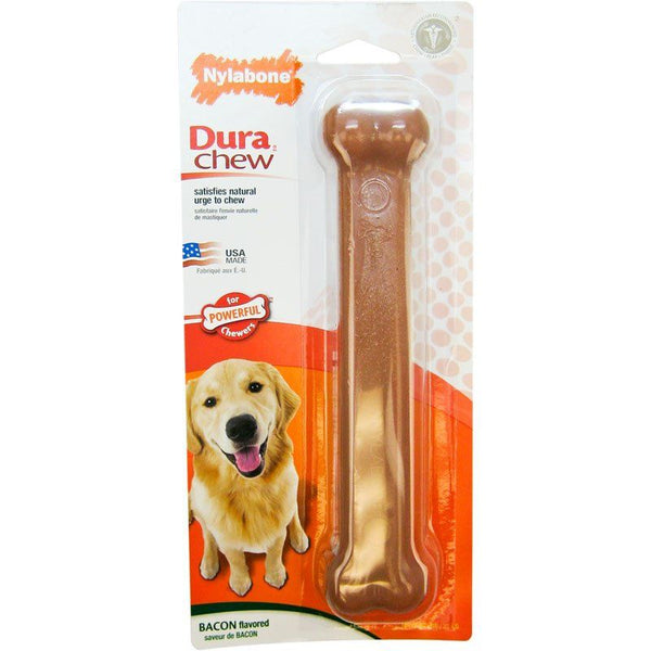 Nylabone Dura Chew Durable Dog Bone - Bacon Flavor, Giant - Dogs 36-50 lbs-Dog-Nylabone-PetPhenom