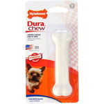 Nylabone Dura Chew Smooth White Dog Bone - Chicken Flavor, Petite (1 Pack)-Dog-Nylabone-PetPhenom