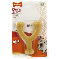 Nylabone Dura Chew Wishbone - Original Flavor, Regular - For Dogs up to 50 lbs-Dog-Nylabone-PetPhenom