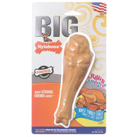 Nylabone Flavor Frenzy Big Chew Turkey Leg - Roast Turkey Feast with Turkey & Sweet Potato Flavors, Souper (Dogs 50 lbs and up)-Dog-Nylabone-PetPhenom