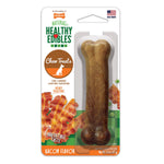 Nylabone Healthy Edibles Longer Lasting Bacon Treats Regular 1 count-Dog-Nylabone-PetPhenom