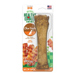 Nylabone Healthy Edibles Longer Lasting Bacon Treats Souper 1 count-Dog-Nylabone-PetPhenom