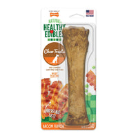 Nylabone Healthy Edibles Longer Lasting Bacon Treats Souper 1 count-Dog-Nylabone-PetPhenom