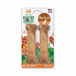 Nylabone Healthy Edibles Longer Lasting Bacon Treats Wolf 2 count-Dog-Nylabone-PetPhenom